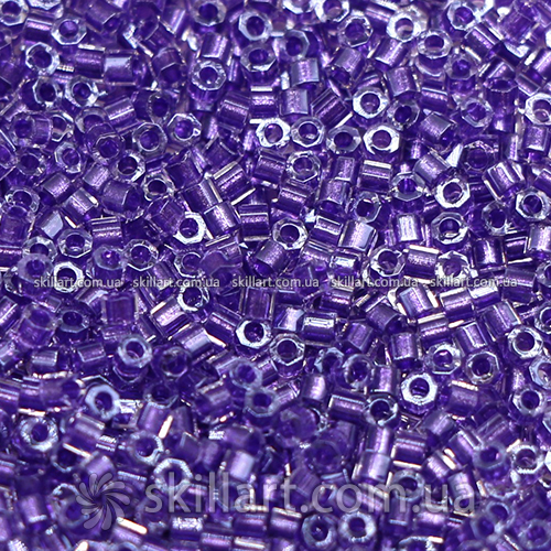 Бисер DBC-906 Miyuki Delica Beads Cut 11/0 (рубка, средне-фиолетовый)